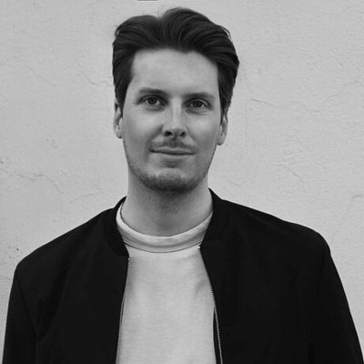 Svarvit profilbild av Daniel Karlsson