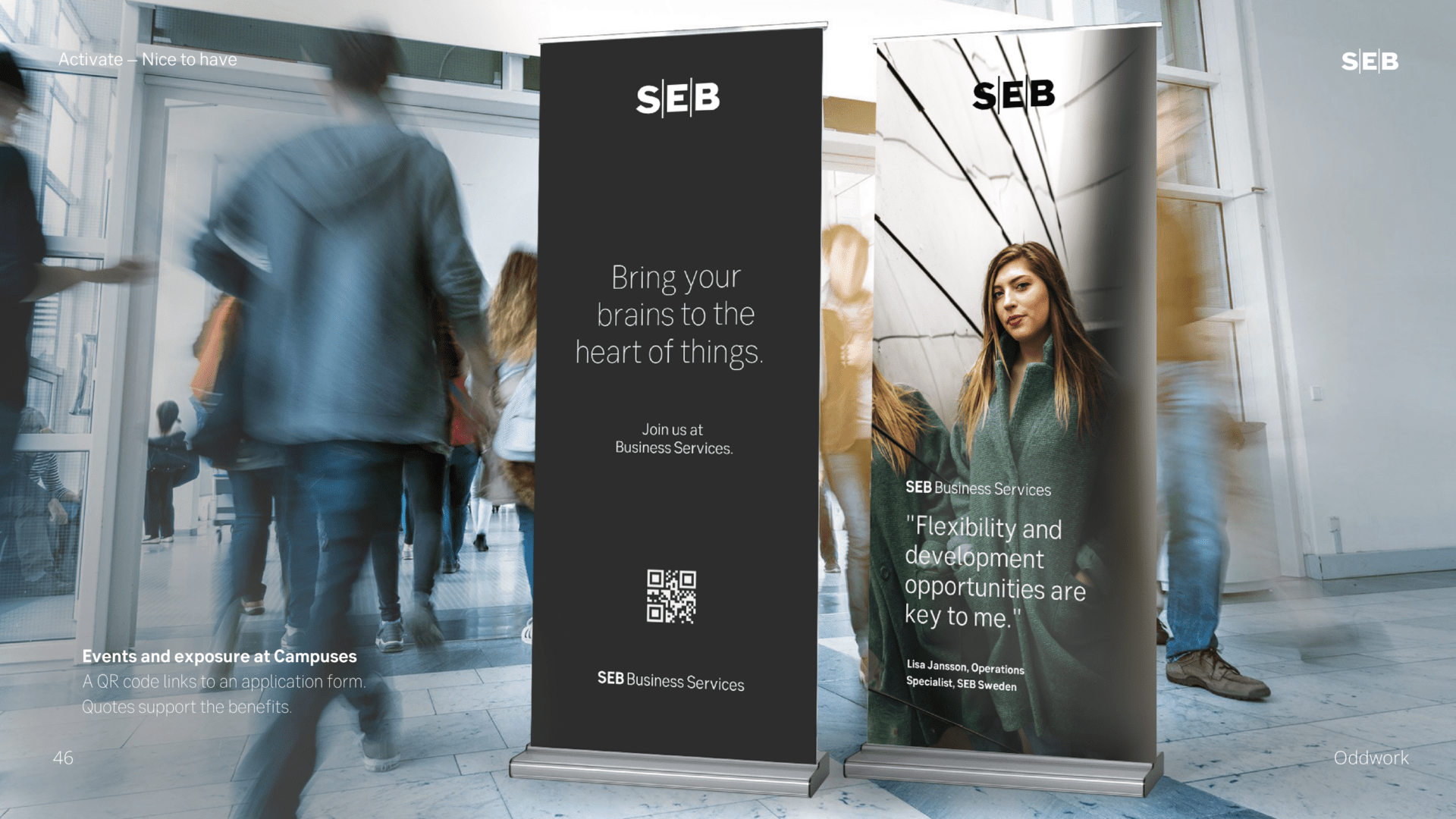 SEB Business Services: Karriären i hjärtat av affären - Oddwork